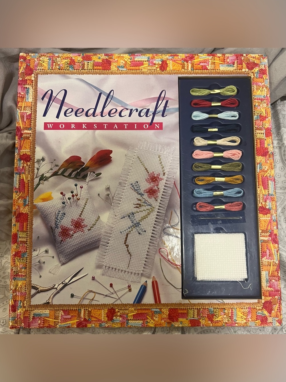 Workstation Embroidery Kit - Multicolor Threads